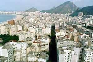 Vista atual de Copacabana.  [SMU, Secretar SMU, Secretaria Municipal de Urbanismo, Prefeitura da Cidade do Rio de Janei]