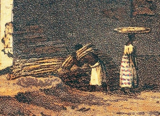 Engenho de Açúcar, século 19 (detalhe), pintura de Henry Koster<br />Imagem divulgação  [Arquivo Nacional]