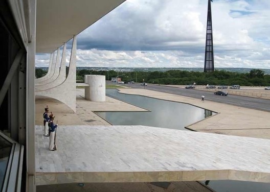 Palácio do Planalto, Brasília DF. Arquiteto Oscar Niemeyer<br />Foto Victor Hugo Mori 