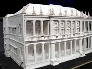 Maquete do palácio Chiericatti, de Andrea Palladio. Estudantes de 2º semestre, Departamento de História e Teoria, UniRitter