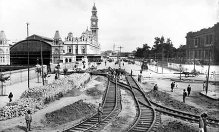 Estação da Luz, 1902. Projeto de restauro de Helena Saia [Fundação Patrimônio Histórico da Energia de São Paulo]