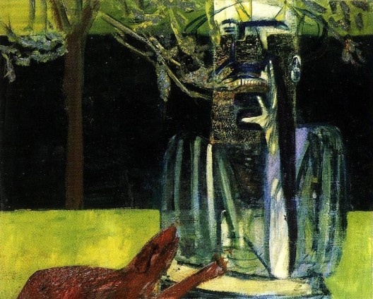 Francis Bacon, <i>Figures in Garden</i>, 1935<br />Imagem divulgação 