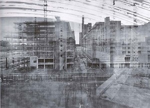 “Potsdamer Platz” por Michael Wesely. Exposição iniciada em 27/03/1997 e terminada em 13/12/1998