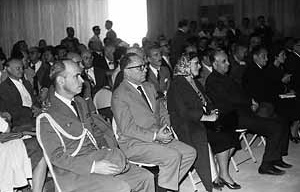 A platéia presente na sessão de instalação do Congresso, 17/09/1959