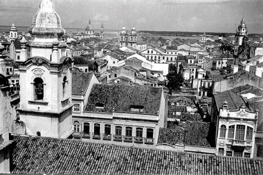 Bairros de Santo Antônio e São José, vistos do Edifício Sulacap, Recife PE, 1940<br />Foto Benicio Whatley Dias  [Fundaj, ME]