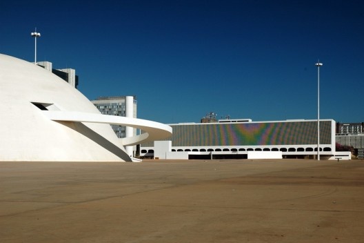 Museu da República, Brasília. Arquiteto Oscar Niemeyer<br />Foto Frederico Holanda 
