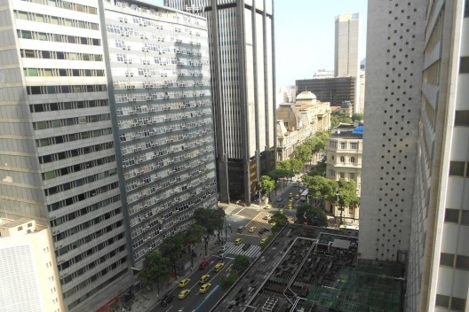 Vista da Avenida Rio Branco, no Centro do Rio de Janeiro, Brasil<br />Foto Eduardo P. 