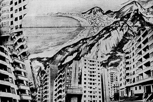 Arranha-céus em Copacabana<br />Imagem divulgação  [<i>Beira-mar</i>, Rio de Janeiro, 24 set. 1938, p. 1]