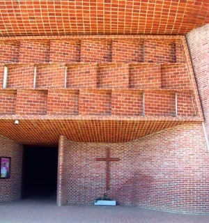 Igreja em Atlântida,Uruguai<br />Foto Abilio Guerra 