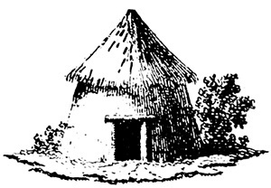 Cabana primitiva, segundo Milizia