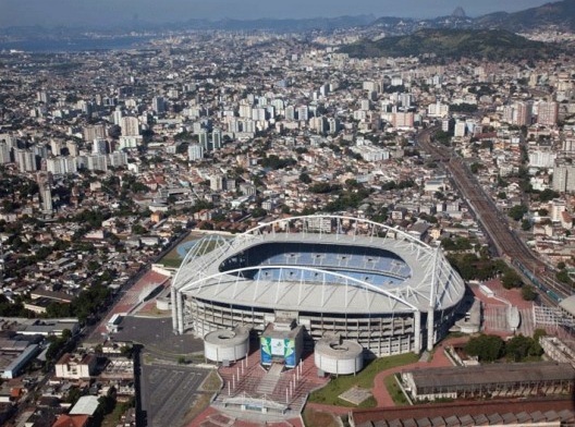 Estádio Engenhão, Rio de Janeiro RJ <br />Foto Nelson Kon 