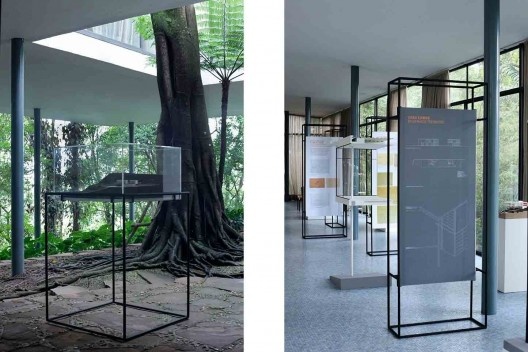 Exposição <i>Casas de vidro</i>, Instituto Bardi, São Paulo, curadoria de Renato Anelli<br />Foto Marina D'Império 