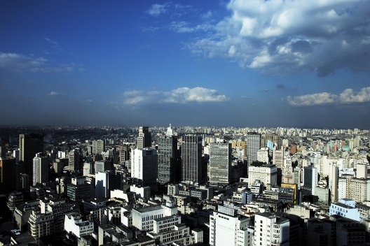 Vista aérea de São Paulo SP<br />Foto Gustavo Gomes  [Wikimedia Commons]