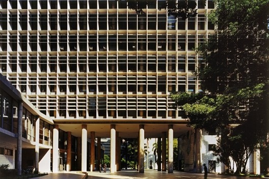 Ministério da Educação e Saúde, Rio de Janeiro RJ Brasil, 1936. Arquiteto Lucio Costa<br />Foto Nelson Kon 
