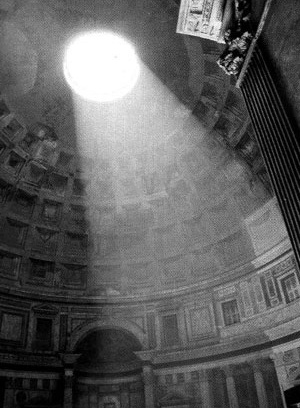 Pantheon romano [Behling, Sophia. Sol power, 1996, p.90]