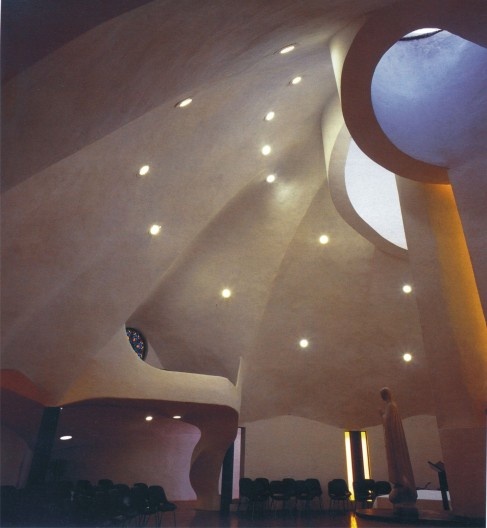 Capilla Maschwitz, interior<br />Foto Gustavo Sosa Pinilla 