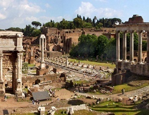 Ruínas de Roma, Itália
