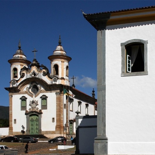 Igreja Nossa Senhora do Carmo, Mariana MG<br />Foto Abilio Guerra 