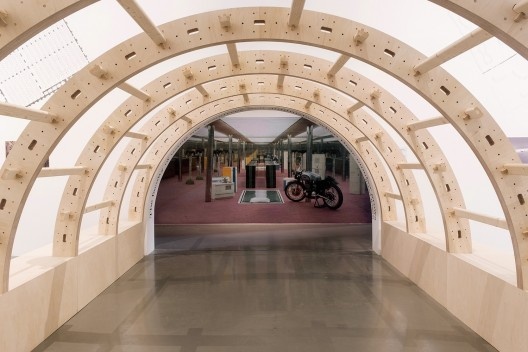 Exposição “Economia de meios”, Trienal de Arquitetura de Lisboa 2019<br />Foto Fabio Cunha 
