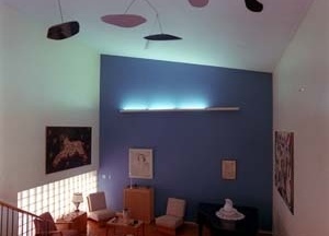 Residência Francisco Inácio Peixoto, sala de estar, 1941. Arquiteto Oscar Niemeyer<br />Foto Pedro Lobo  [IPHAN-BH]