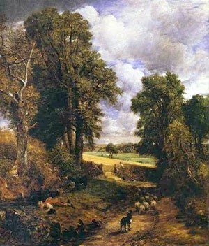 "O Campo de trigo", John Constable, 1826