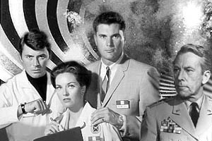 Elenco do seriado Time Tunel (Túnel do Tempo). 20th Century Fox Television, EUA, 1966-67