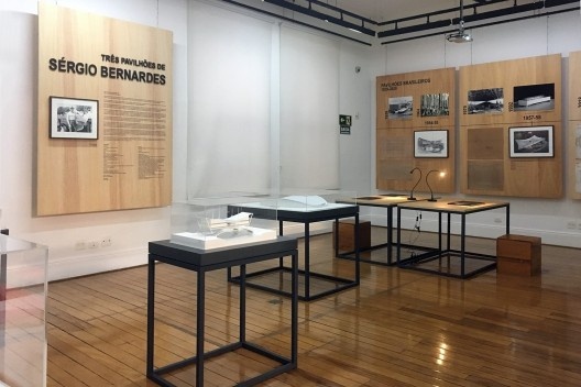 Exposição <i>Três Pavilhões de Sérgio Bernardes</i>, curadoria de Abilio Guerra e Fausto Sombra<br />Foto divulgação 