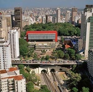 MASP, São Paulo, 1957. Arquiteta Lina Bo Bardi<br />Foto Nelson Kon 