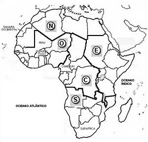 Figura 02 – Africa – División Departamental