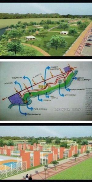 Figura 8 - Projeto de Parque Urbano Linear [Vídeos de alunos, 2007]