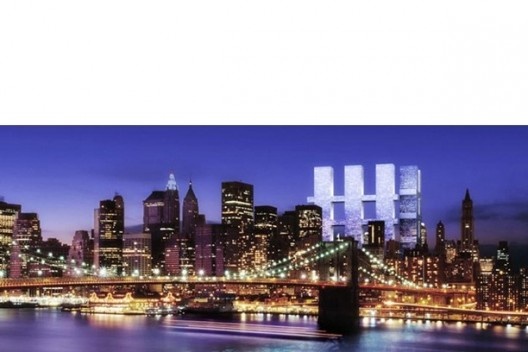 Concurso para reconstrução do local do World Trade Center, Richard Meier & Partners Architects, Eisenman Architects, Gwathmey Siegel & Associates, Steven Holl Architects [Lower Manhattan Development Corporation]