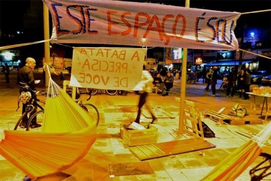 Ocupação do Largo da Batata<br />Foto divulgação  [Facebook A Batata Precisa de Você]