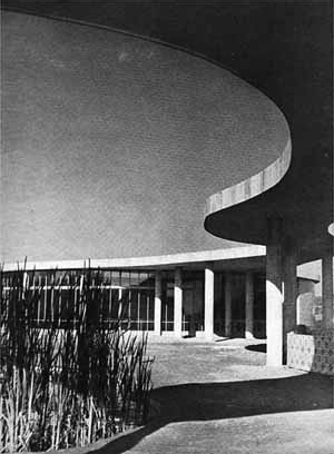 oscar niemeyer - yatch club - pampulha