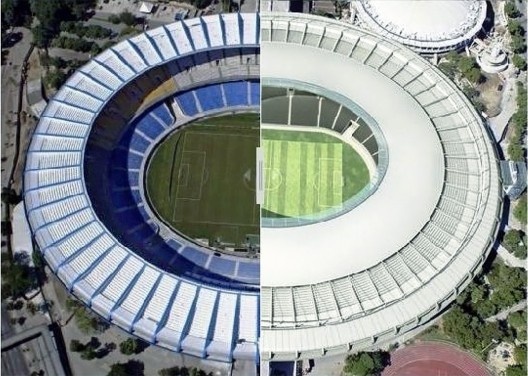 Futebol – Antigo Ingresso de Arquibancada – Estadio Maracanâ Mario filho –  Copa Atlântico – 1976 – Casa do Colecionador