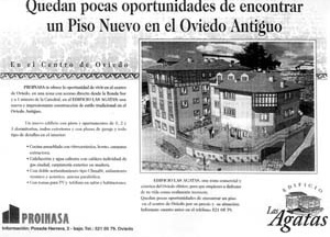 Informe publicitário, Oviedo, 1999