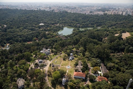 Vista aérea do Parque de Ciência e Tecnologia da USP<br />Foto Governo do Estado de São Paulo  [Imagens da Cidade de São Paulo e Zoológico da Capital Paulista/Wikimedia Commons]