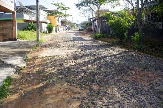 Aspect of the neighborhood Nossa Senhora da Penha, in Matias Barbosa<br />Foto Fábio Lima 