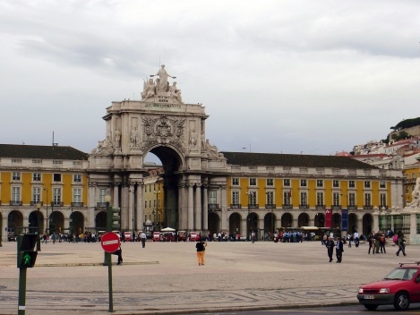 Imagem 11. Praça do Comércio, Lisboa<br />Foto Abilio Guerra 