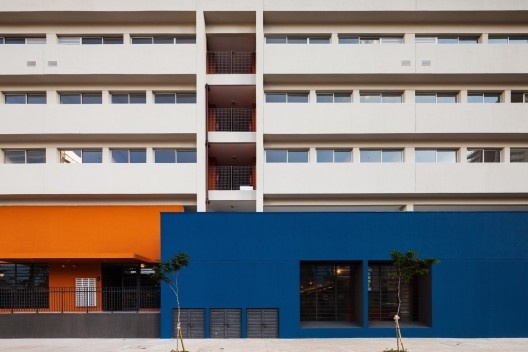Conjunto residencial Jardim, São Paulo, MMBB Arquitetos, H+F Arquitetos<br />Foto Nelson Kon 