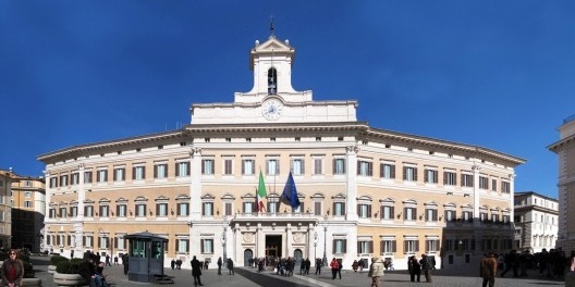 Palazzo di Montecitorio, Roma. arquiteto Gian Lorenzo Bernini<br />Foto Victor Hugo Mori 