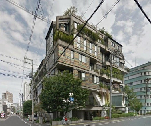Next 21, conjunto arquitetônico, Osaka, coordenação geral de Ositika Utida<br />Foto divulgação  [Google Street View]